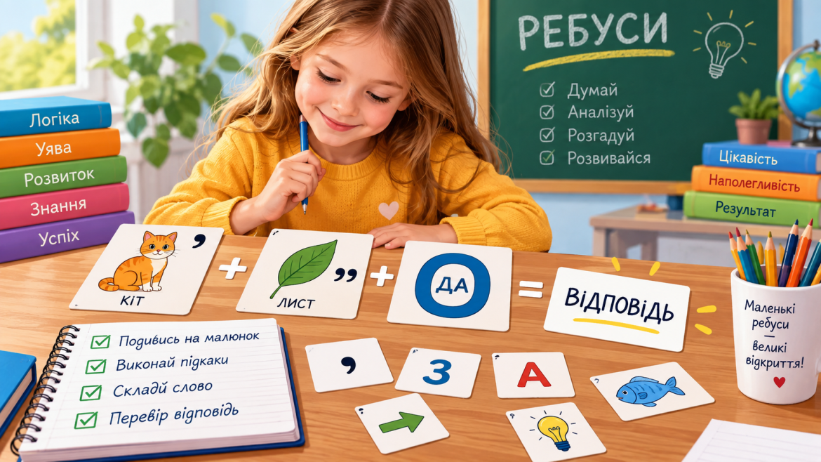 Ребуси з відповідями